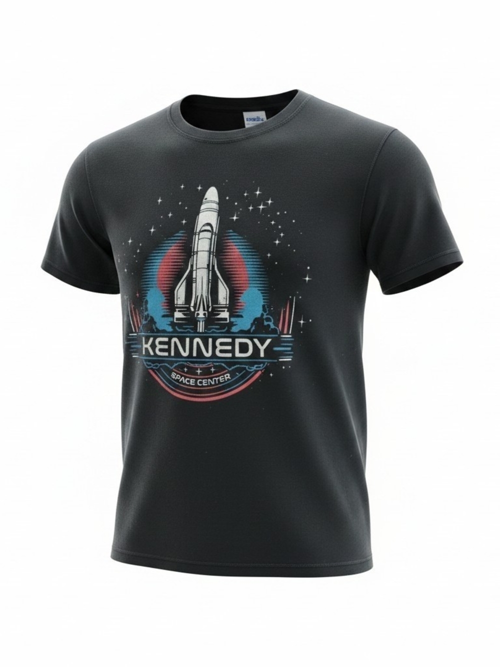 Space Center Graphic Tee - Black